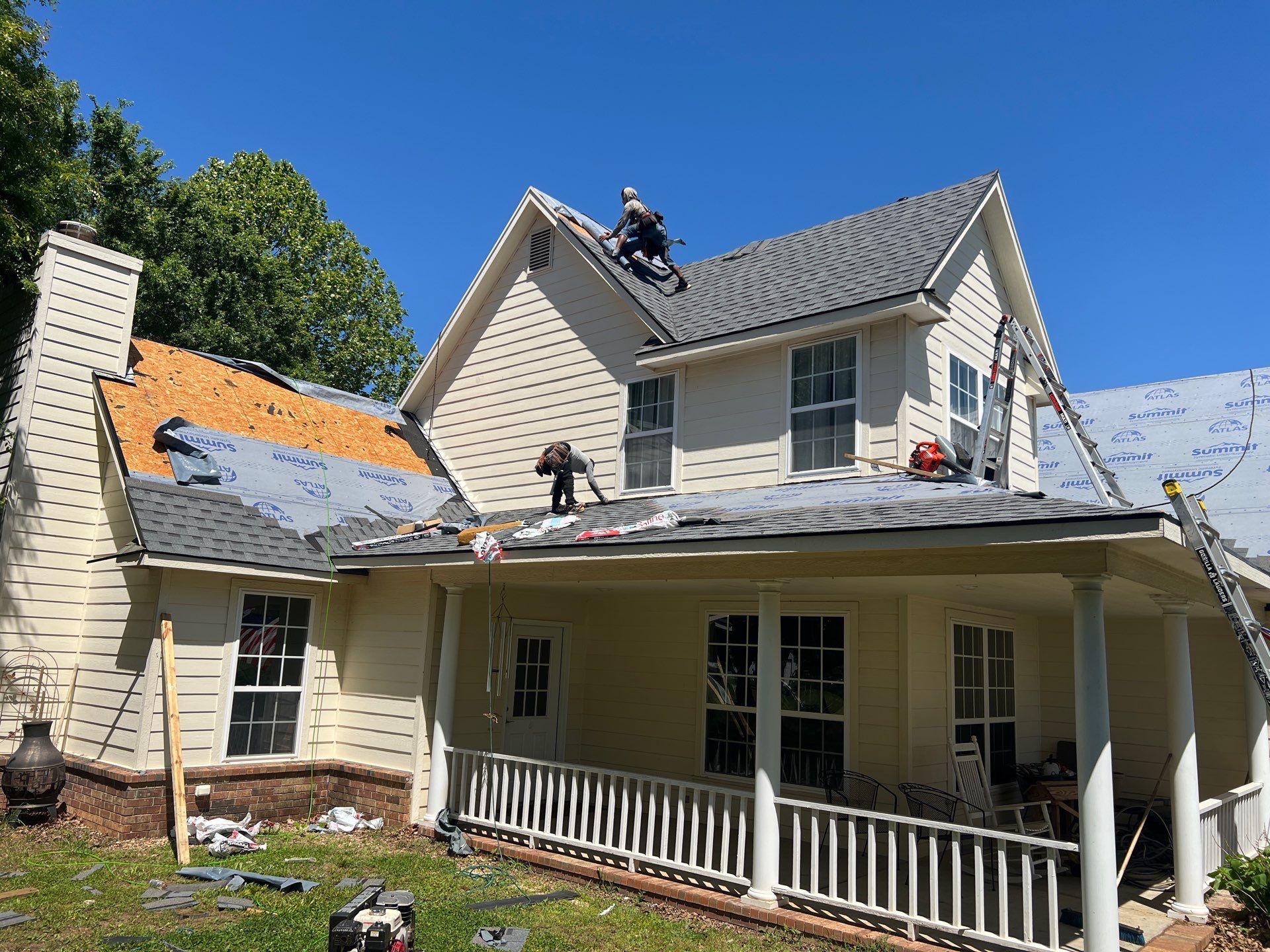 Jenks Decking & Shingle Install