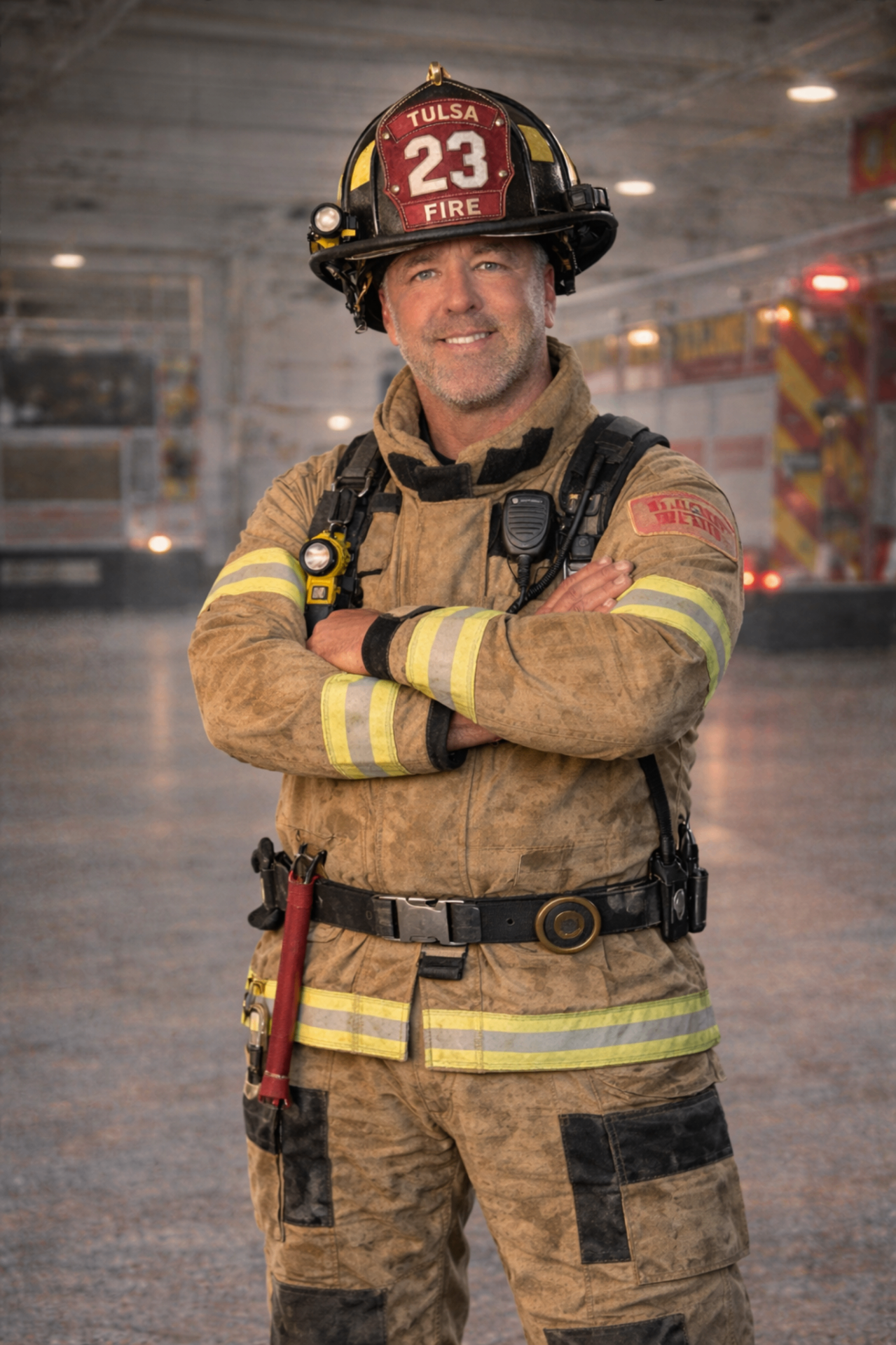 Russ Hawkins, retired Tulsa firefighter and founder of FireHouse Roofing