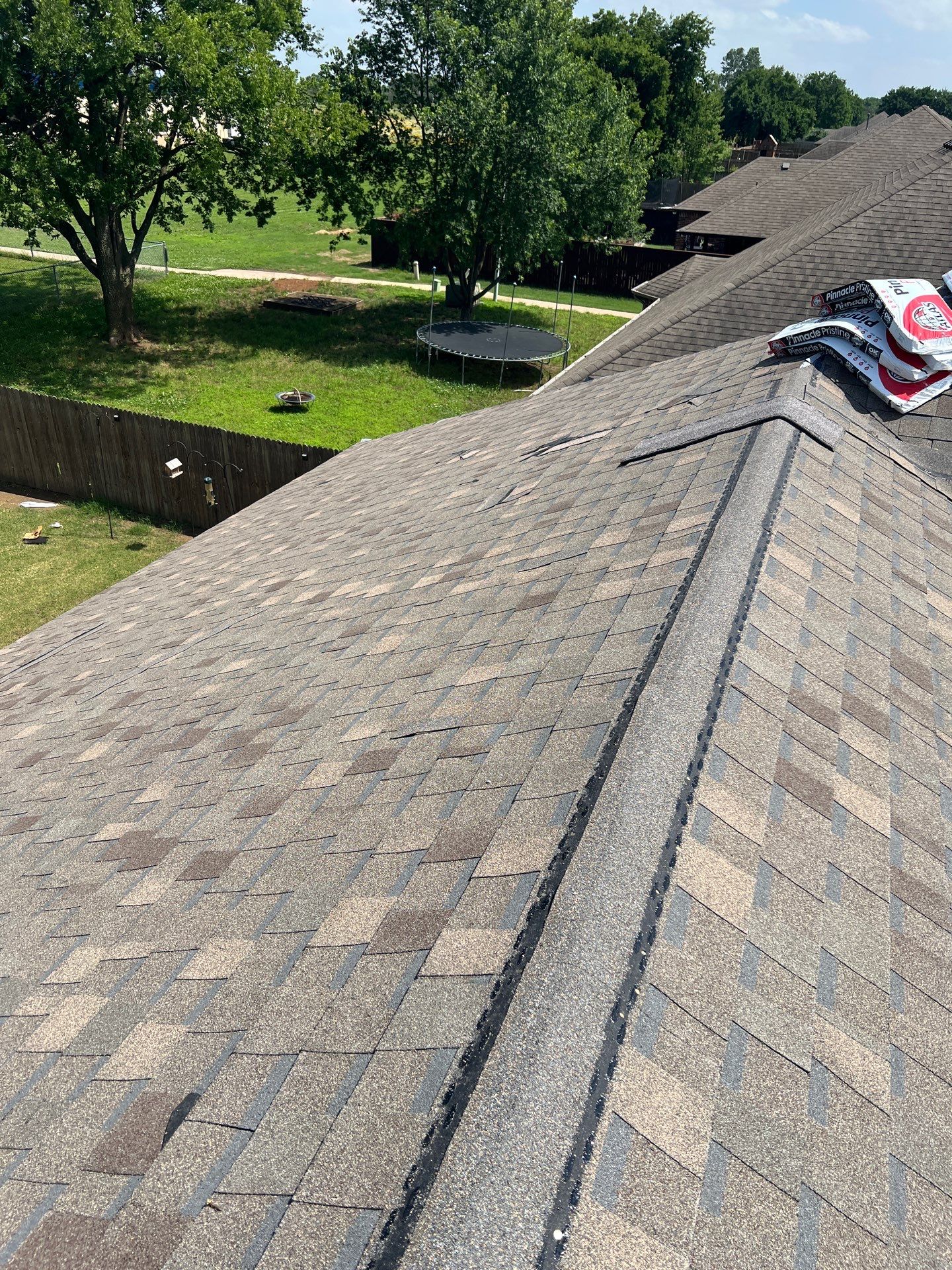 Owasso Ridge Cap & Shingle Detail